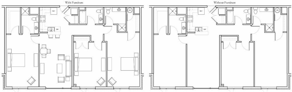 Three Bedroom Apartment