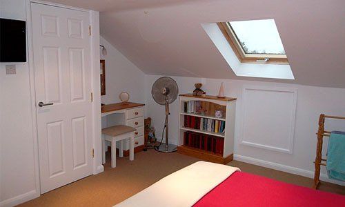 bedroom in loft