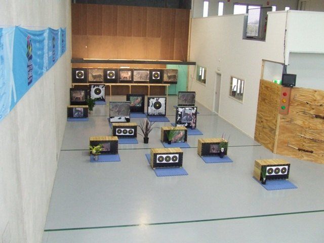 archery training session area