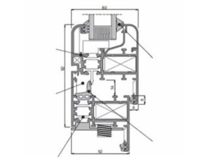 scheda tecnica della finestra Newtec 52TT Ponzio