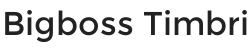 BigBoss Timbri Logo