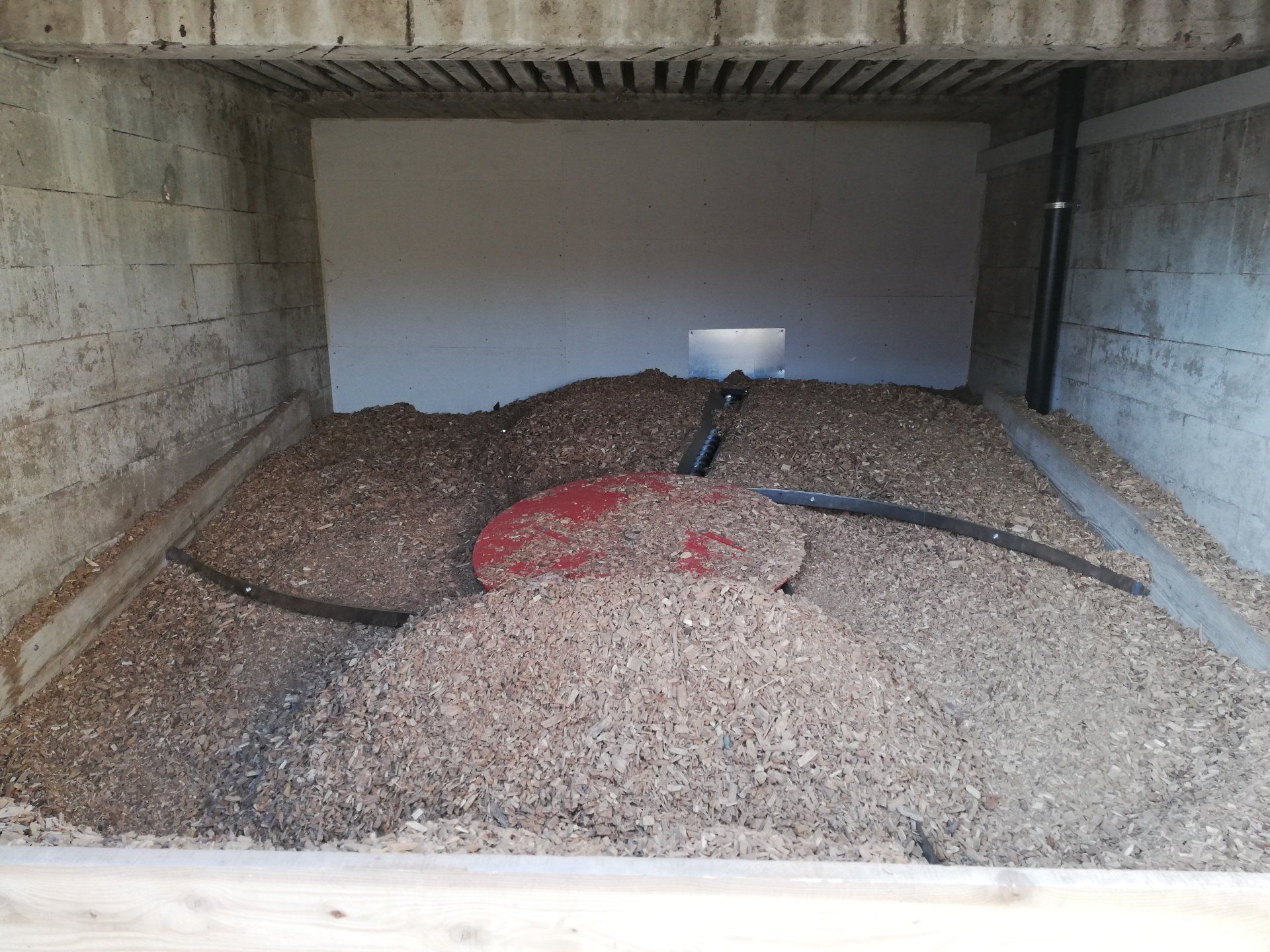 conteneur de pellet