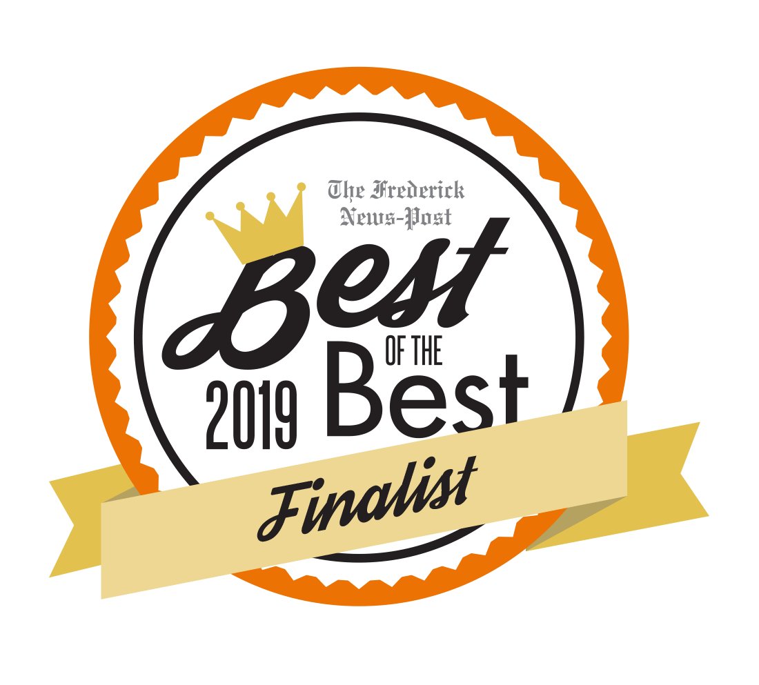 A badge that says best of the best 2019 finalist