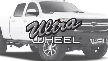 White pickup truck with 