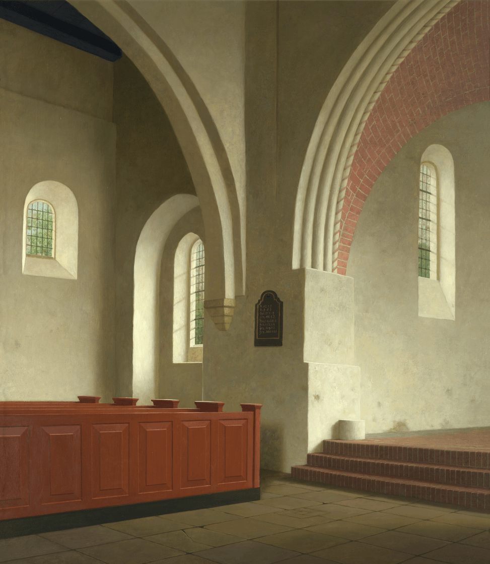 Helmantel Interieur Donatuskerk Leermens