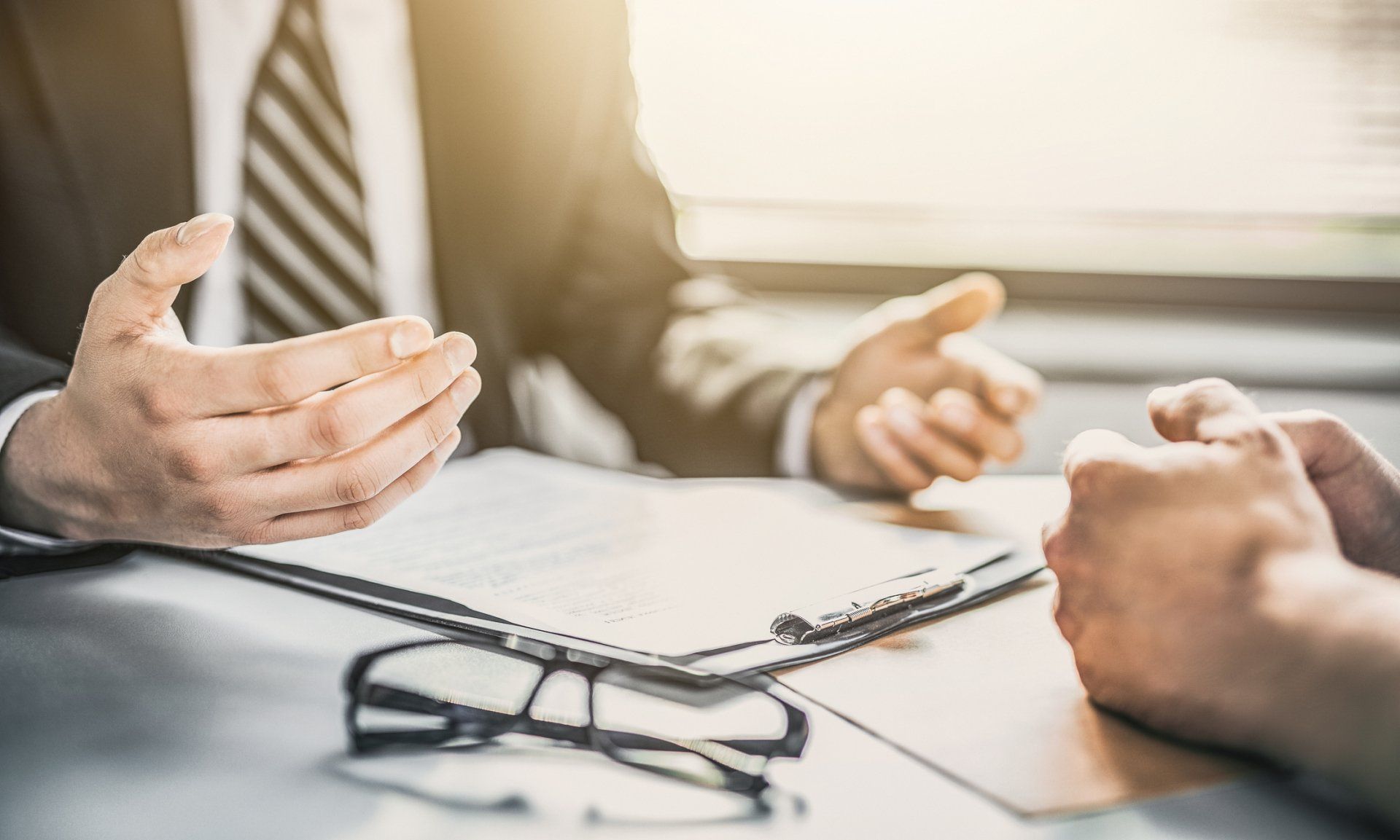 Client Having a Consultation With a Lawyer | Salinas, CA | Tony Diaz Bail Bonds