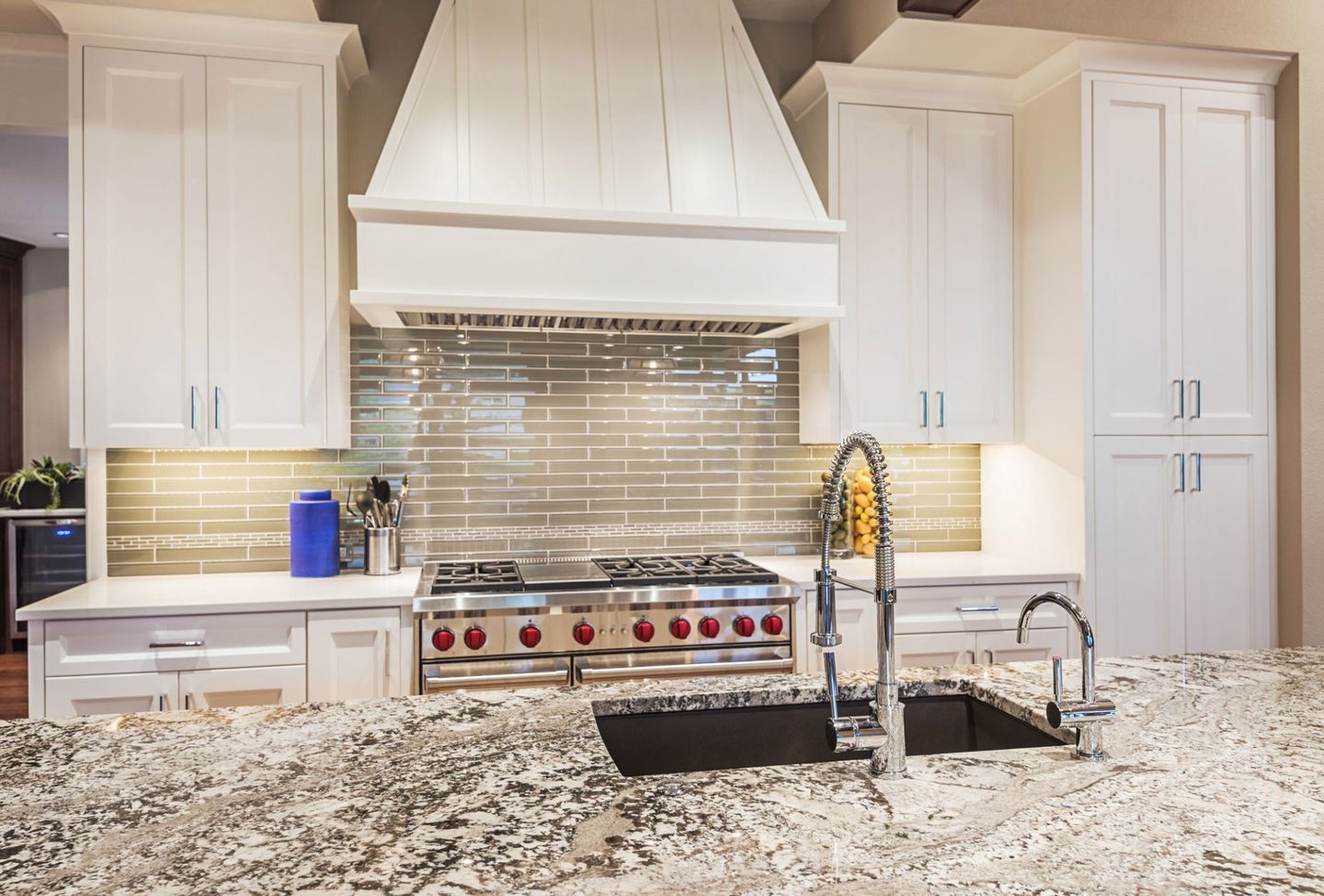 Beautiful Kitchen Countertop — Haverhill, MA — Natural Stone Plus Inc Beautiful Kitchen Countertop — Haverhill, MA — Natural Stone Plus Inc
