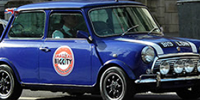 Blue car