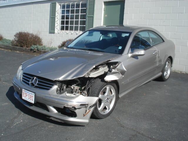 Car before - Auto body shop in Springfield, MA