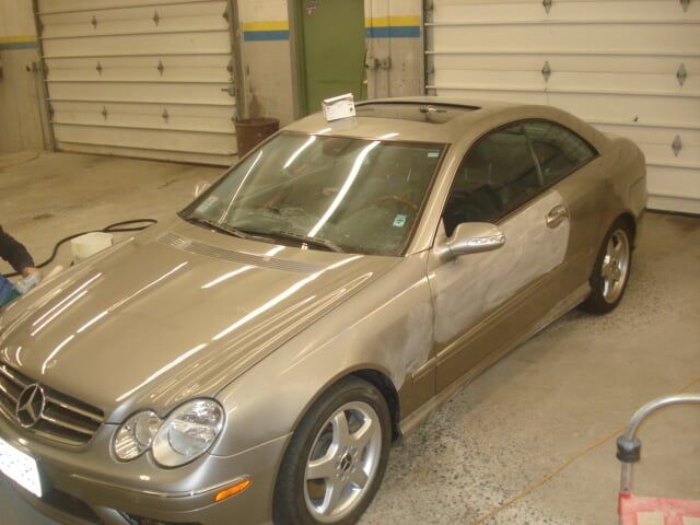 Car before - Auto body shop in Springfield, MA