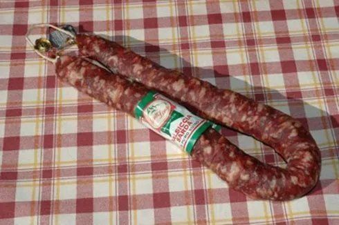 salsiccia secca sarda