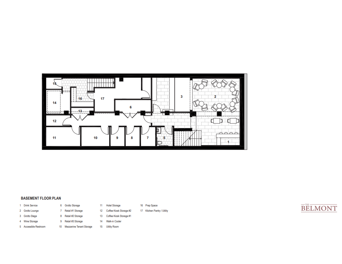 A black and white floor plan of a house.