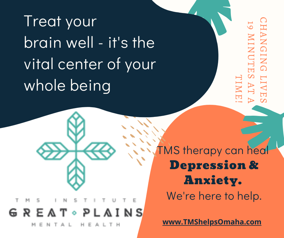 A poster that says treat your brain well it 's the vital center of your whole being