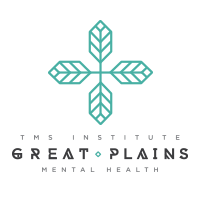 The logo for the tms institute great plains mental health