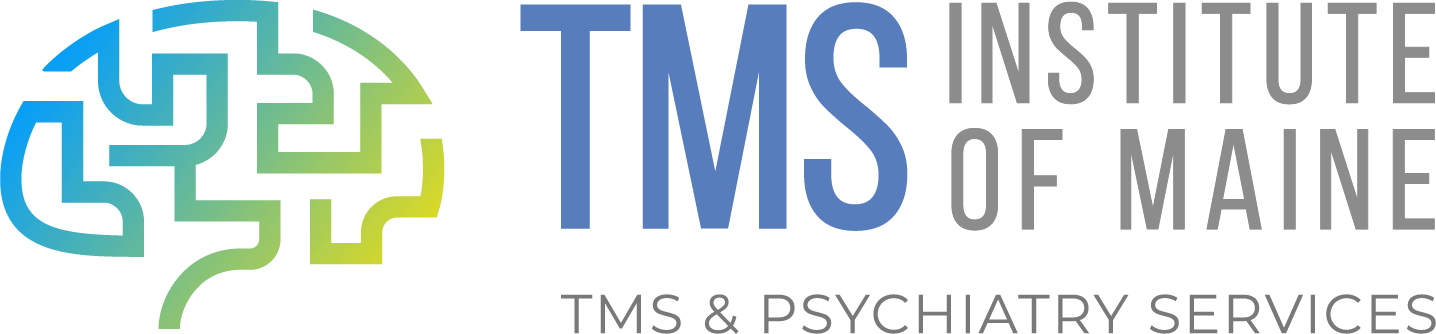 The logo for the tms institute of maine tms & psychiatry services