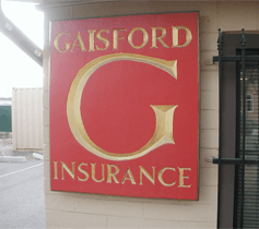 Gaisford Insurance Agency Sign Gaisford Insurance Agency Sign