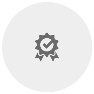 Highest standards Quality badge symbol