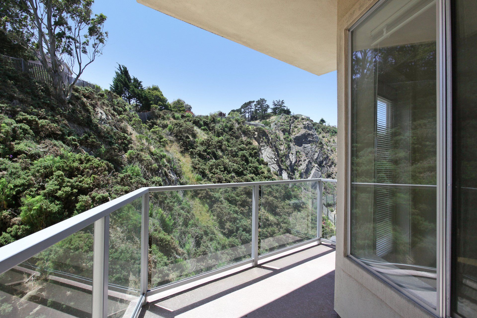 private balcony view
