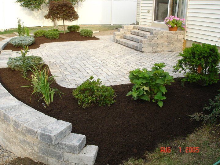 a picture of a patio and stairs taken on august 1 2005