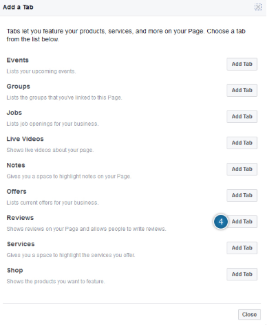 Setting Up and Monitoring Facebook Reviews 