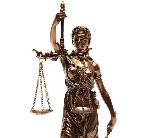 Lady Justice statue