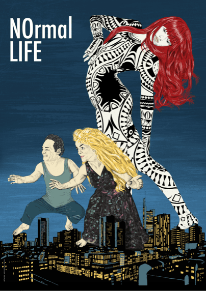 NOrmal-Life - Sebastiano Toma Normal Life, Sebastiano Toma, Roland Hofer, Irene Hofer, Lea Malenka Prinz, Swaen Oostrum, Little Big World, Tiger Lillies, Ruth Toma, Himmel Über Berlin, Kleinwüchsige, Wings of Desire, Contemporary Circus, Zeitgenössicher Circus, Circo Contemporaneo, New Circus, Cirque Nouveau, Nouveau Cirque, Balagan, The Time Between, Coaching, Theater, Performance, Meret Becker, Mark Chaet, Momo Kohlschmidt,