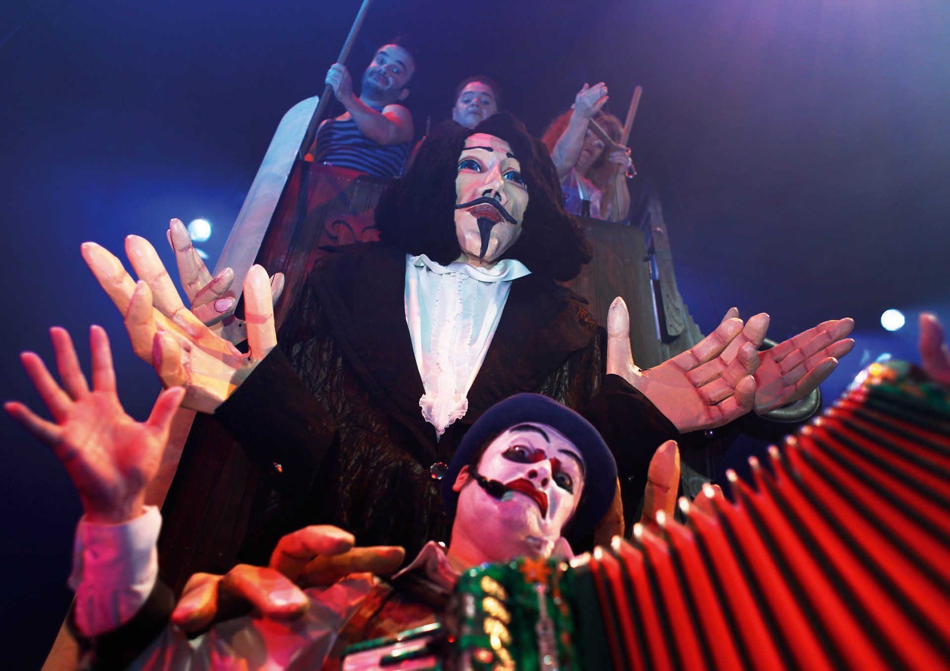 sebastiano toma, tiger lillies freakshow, sebastiano productions