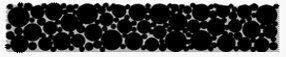 A black and white image of a leopard print on a white background.