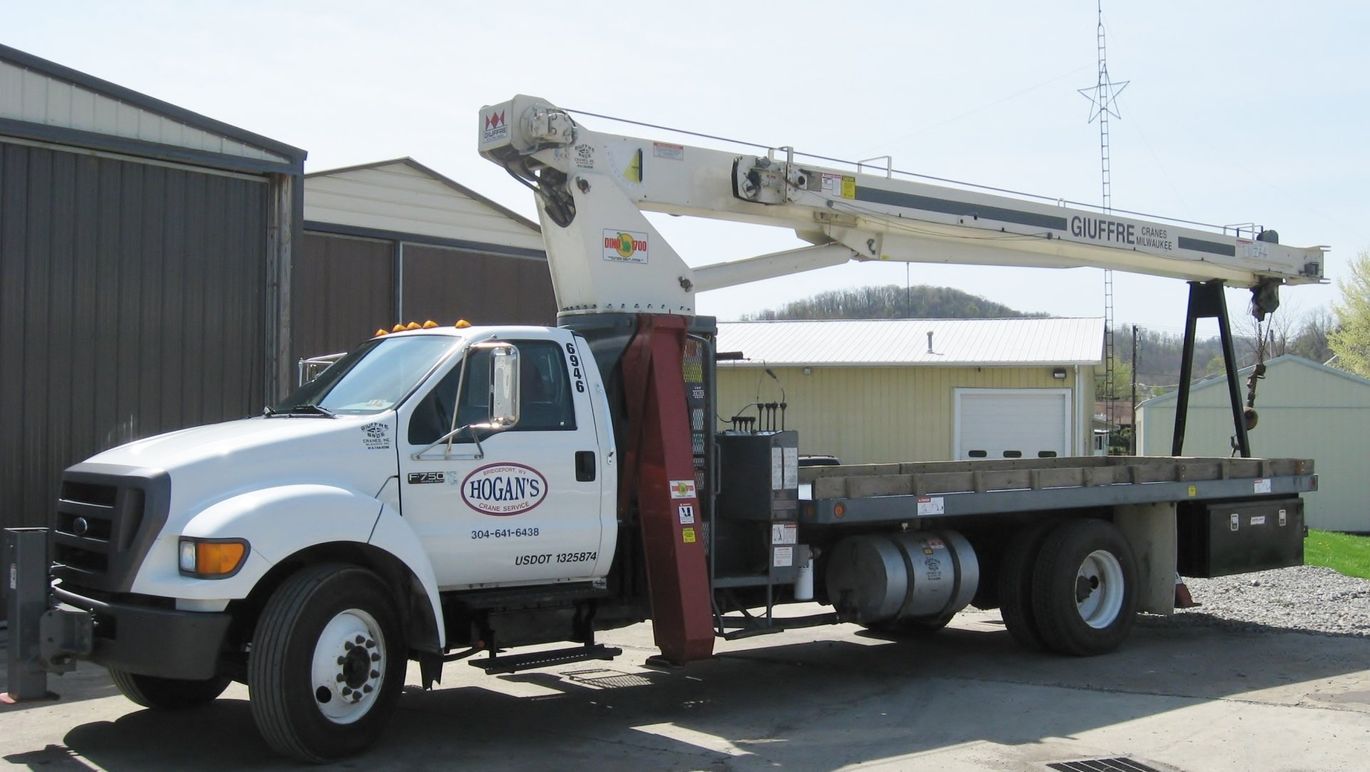 White Old Crane — Bridgeport, WV — Hogan's Crane Service