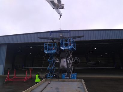 Blue Crane — Bridgeport, WV — Hogan's Crane Service