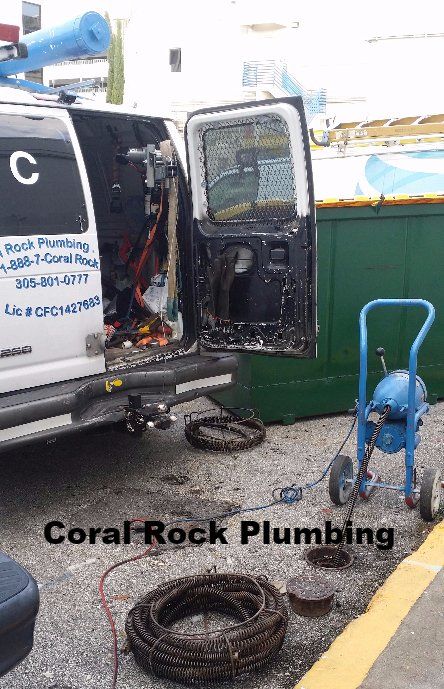 Tampons cast iron pipe clogged pipes palm bay plumber orlando plumber