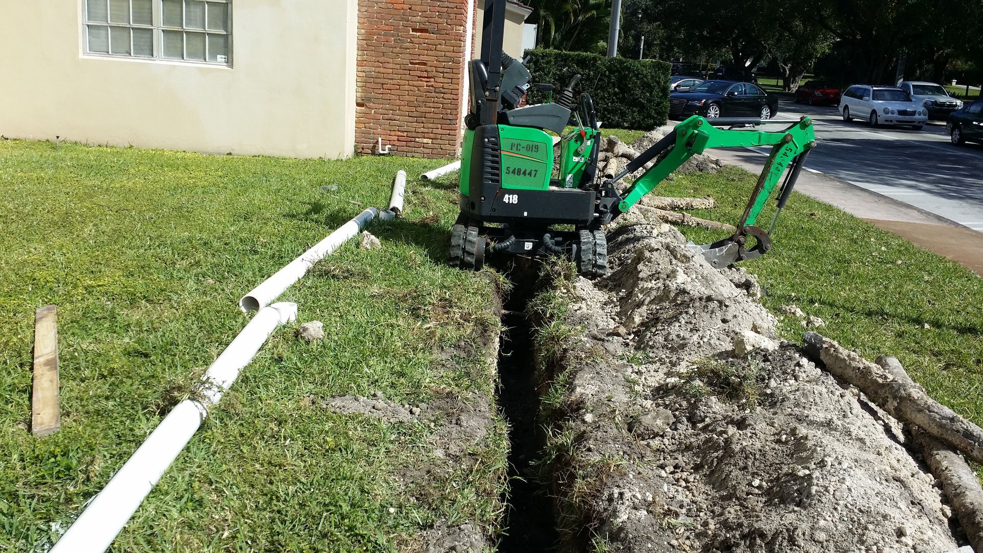 sump pump installation