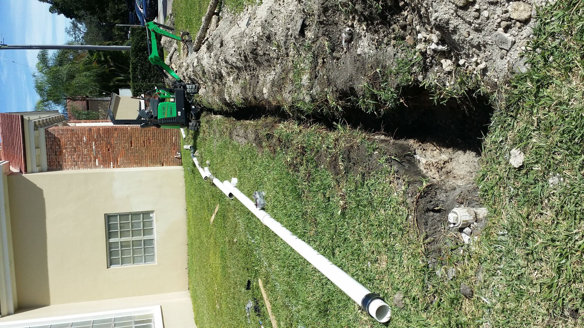 grinder pump installation