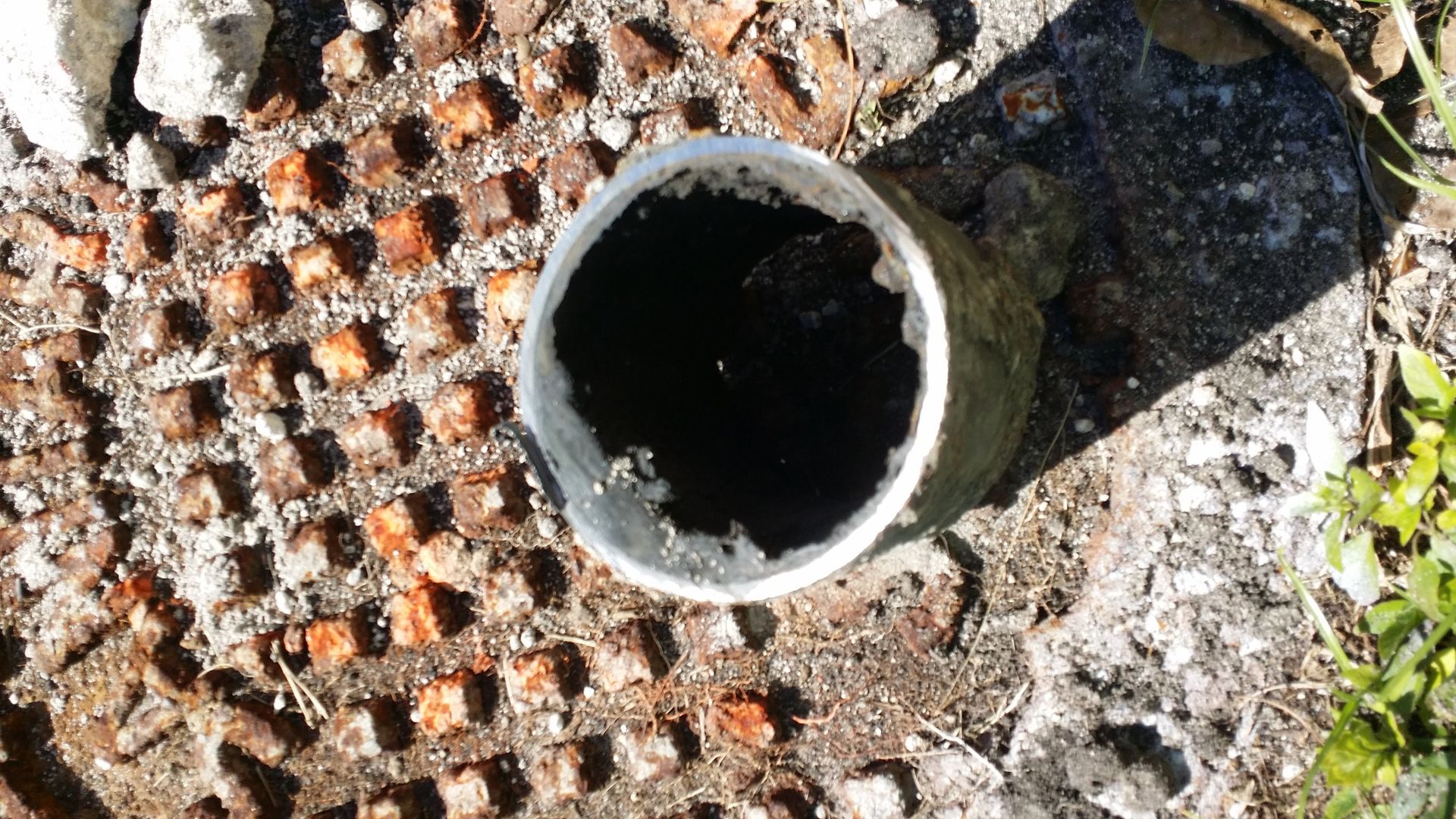 pvc drain clogged