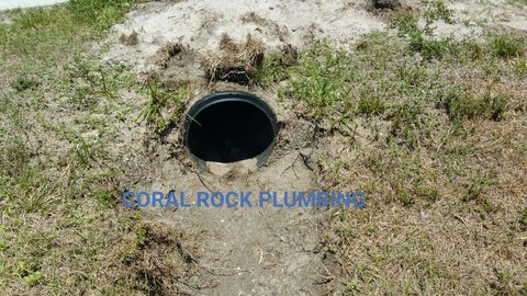 Culvert and trench drain to local Florida Canal Storm Drains camera inspection, storm drain water jetting hydro jetting, Plumber Melbourne, FL