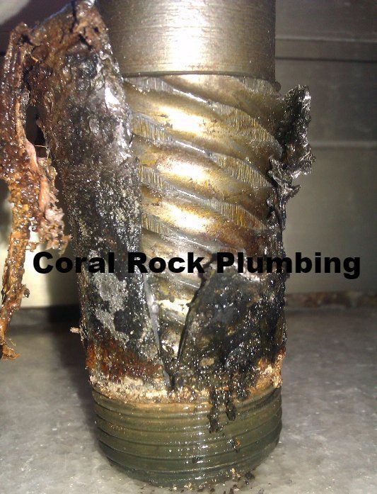 Water pipe galvanized nipple corosion, Palm Bay Plumber, Melbourne Plumber, Cocoa Beach Plumber, Vero Beach Plumber, Sebastian Plumber