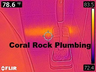 Coral Rock Plumbing Thermal Image Camera for Leak detection heat losses