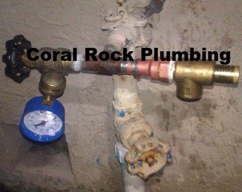 Water Pressure Test, High Pressure Relief Valve
