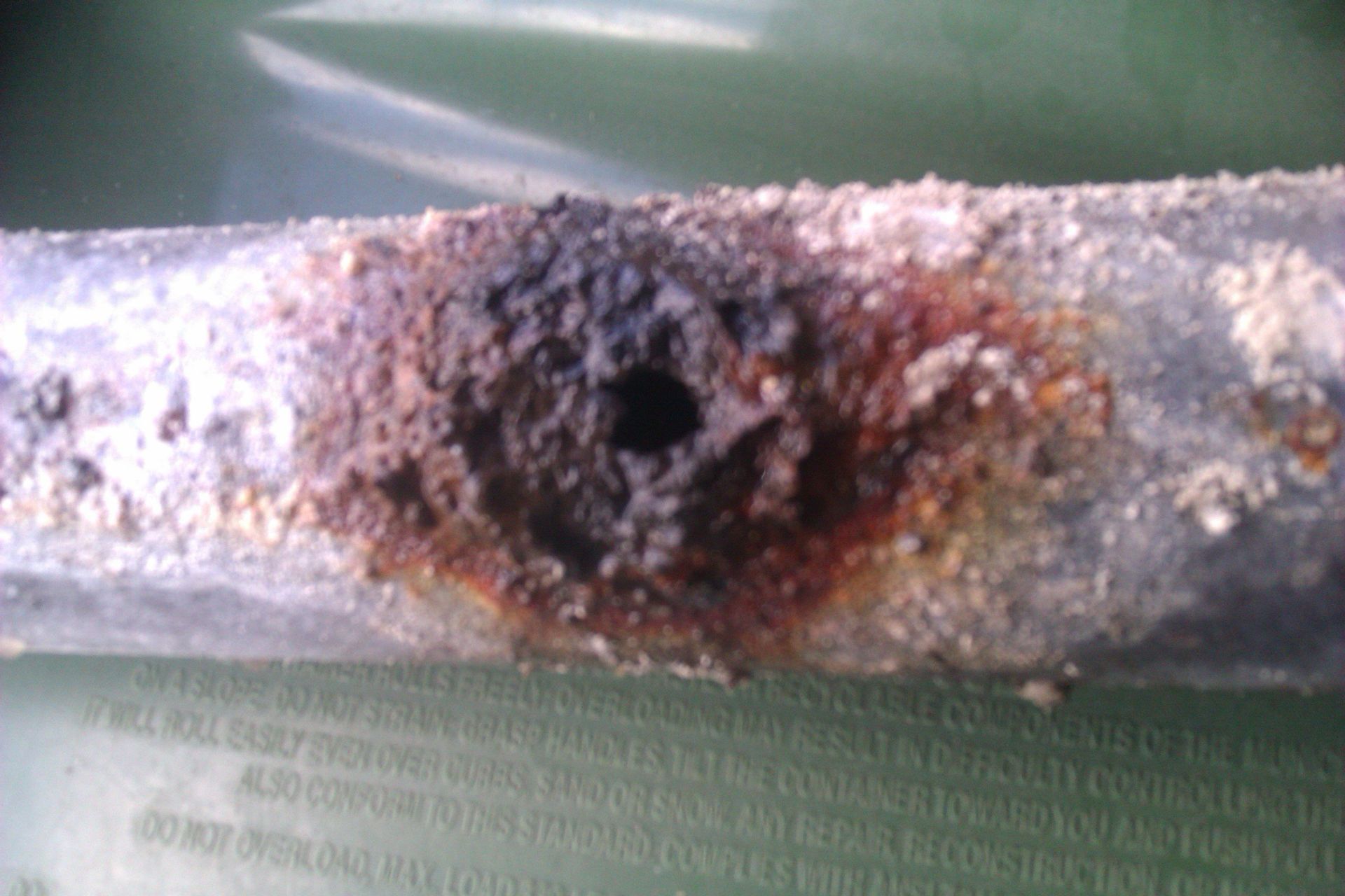 water pipe leaks