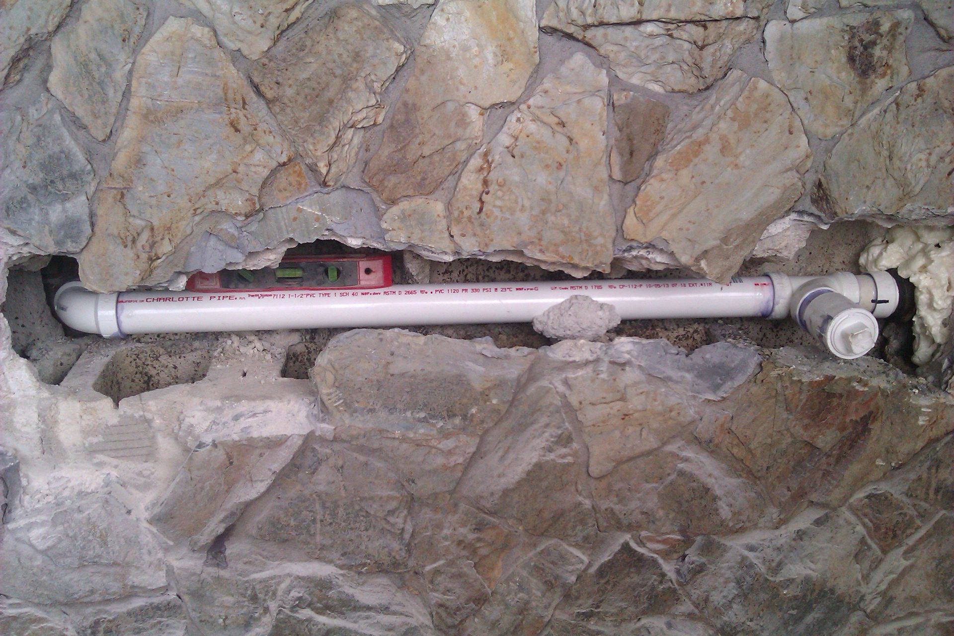 pvc replacement from cast iron pipes