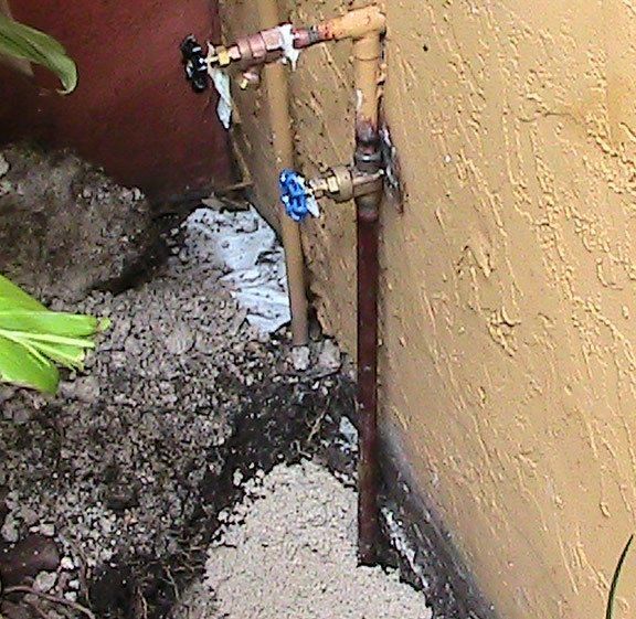 main shut off water valve replacement
