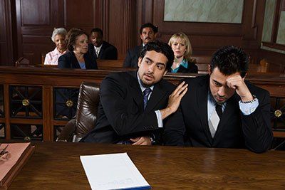 Two Men Sitting in Court – Personal Injury Attorneys in Wilmington, DE Two Men Sitting in Court – Personal Injury Attorneys in Wilmington, DE