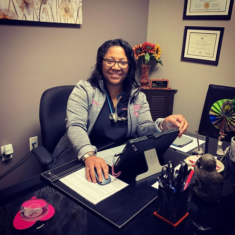 Audubon Women's Medical Associates, PC employee smiling