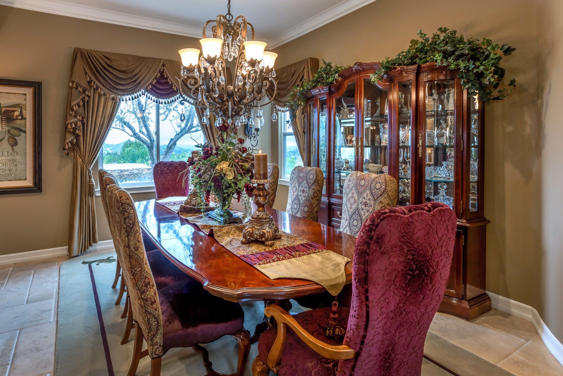 Interior Affairs - Formal Dining Room Designs- Complete Home Design Services Orange County CA 714-970-8000