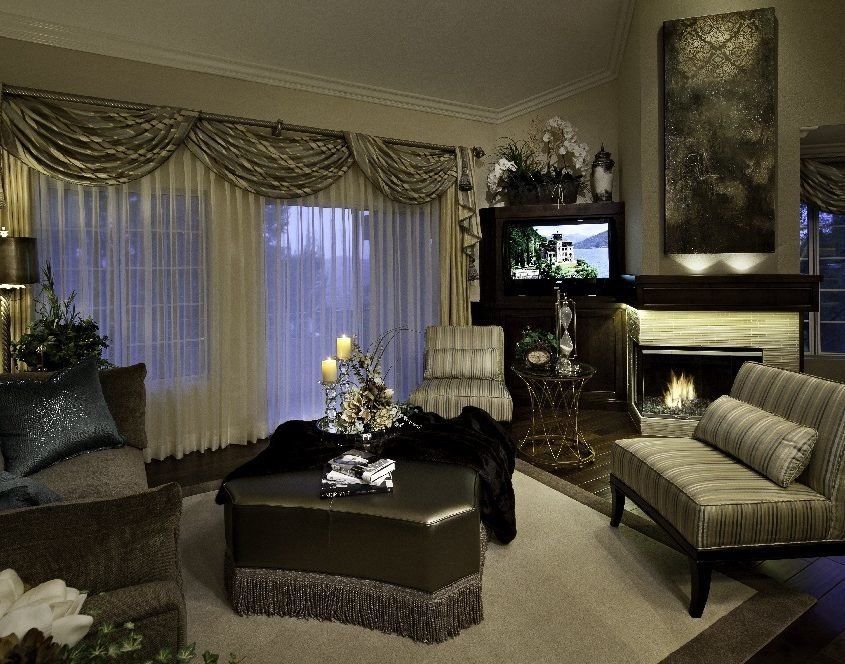 Interior Affairs - Living & Family Room Designs- Complete Home Design Services Orange County CA 714-970-8000