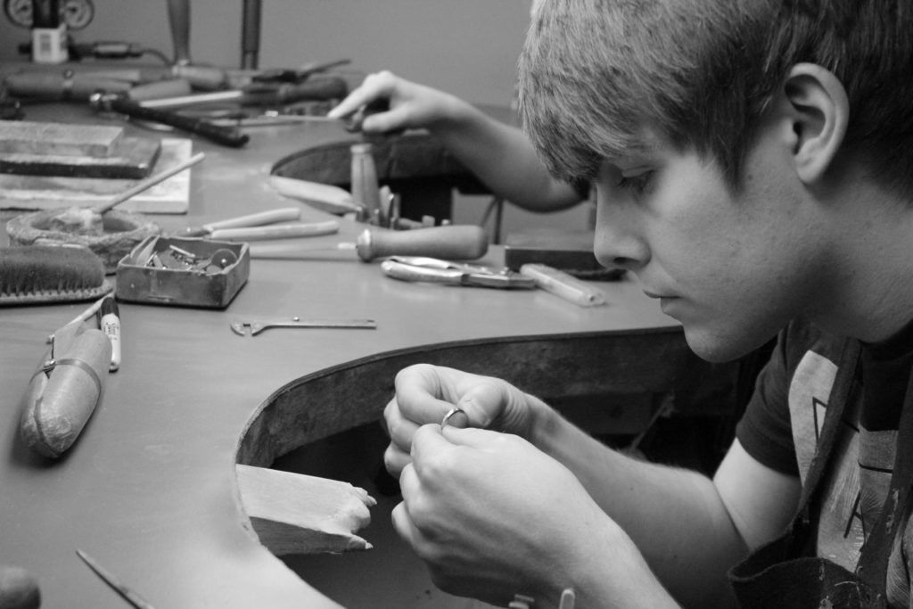Filing the rings