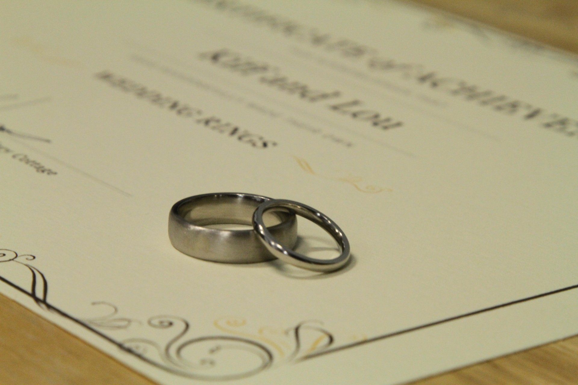 finished rings 14