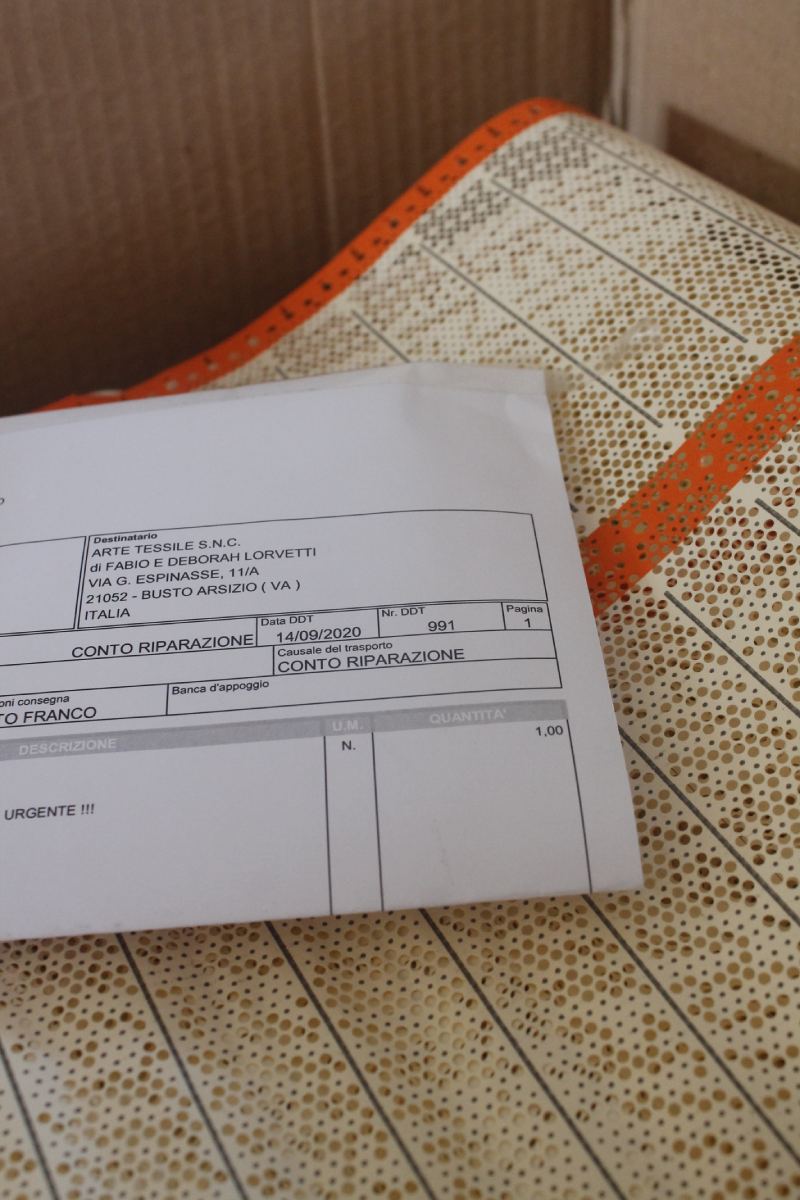 Repair invoice