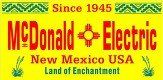 McDonald Electric New Mexico USA — Albuquerque, NM — McDonald Electric McDonald Electric New Mexico USA — Albuquerque, NM — McDonald Electric