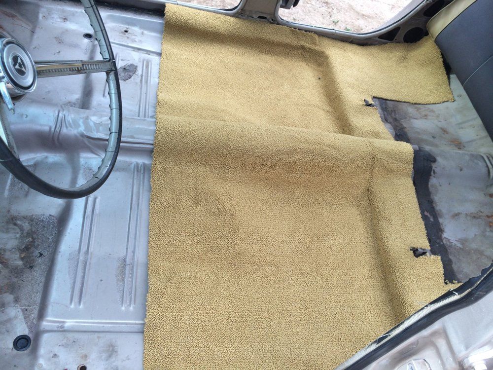 Brown Car Mat — Windsor, CO — A&F Custom Upholstery